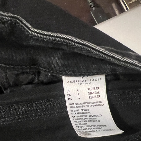 American Eagle Outfitters Black Skinny Jeans - Picture 4 of 4